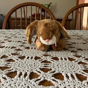 Retired 2001 TY Beanie Buddy Plush Rabbit Ears with Tags